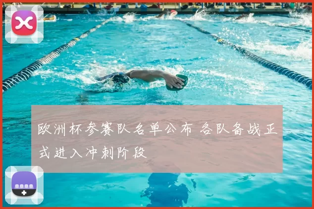欧洲杯参赛队名单公布 各队备战正式进入冲刺阶段